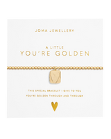 The Joma Jewellery A Little You're Golden Bracelet in Gold