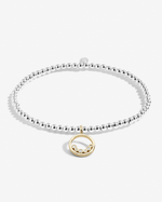 A Little 'Courage' Bracelet in Silver & Gold