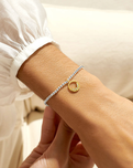 A Little 'Courage' Bracelet in Silver & Gold