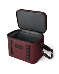 Hopper Flip 18 Soft Cooler in Wild Vine Red