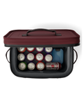 Hopper Flip 18 Soft Cooler in Wild Vine Red