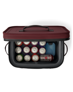 Hopper Flip 18 Soft Cooler in Wild Vine Red