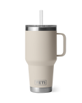 Rambler 35oz Straw Mug in Cape Taupe