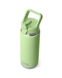 The Yeti Rambler 26oz Bottle with Colour Matched Straw Cap in Key Lime