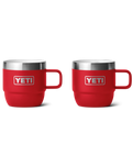 Espresso 6oz Mug (2 pack) in Rescue Red