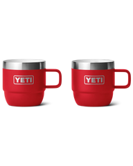 Espresso 6oz Mug (2 pack) in Rescue Red