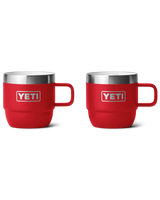 Espresso 6oz Mug (2 pack) in Rescue Red