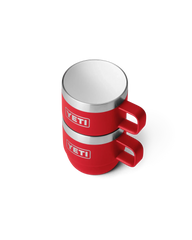 Espresso 6oz Mug (2 pack) in Rescue Red