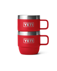 Espresso 6oz Mug (2 pack) in Rescue Red