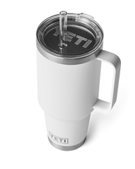 Rambler 42oz Straw Mug in White