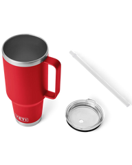 Rambler 42oz Straw Mug in Rescue Red