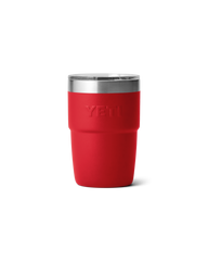 Rambler 8oz Stackable Tumbler in Rescue Red