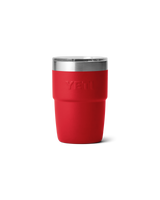 Rambler 8oz Stackable Tumbler in Rescue Red