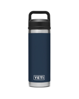 The Yeti Rambler 18oz Bottle with Chug Cap in Navy