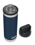 The Yeti Rambler 18oz Bottle with Chug Cap in Navy