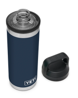 The Yeti Rambler 18oz Bottle with Chug Cap in Navy