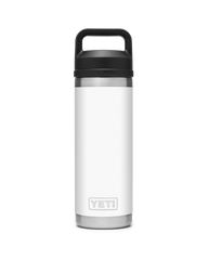 The Yeti Rambler 18oz Bottle with Chug Cap in White | Available at Anns Cottage