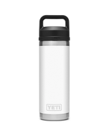 The Yeti Rambler 18oz Bottle with Chug Cap in White | Available at Anns Cottage