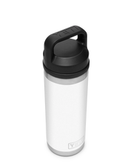 The Yeti Rambler 18oz Bottle with Chug Cap in White | Available at Anns Cottage