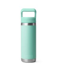 Rambler 18oz Straw Bottle in Seafoam