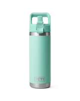 Rambler 18oz Straw Bottle in Seafoam