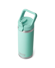 Rambler 18oz Straw Bottle in Seafoam