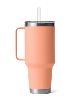 Rambler 42oz Straw Mug in Peach