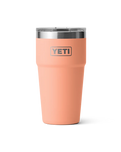 Rambler 20oz Stackable Cup in Peach