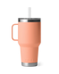 Rambler 35oz Straw Mug in Peach