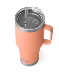 Rambler 35oz Straw Mug in Peach