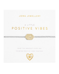 A Little Positive Vibes Bracelet in Silver & Gold