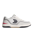 The Cariuma Mens Uba Pro Shoes in Smoke White, Red & Black