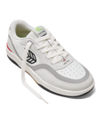 The Cariuma Mens Uba Pro Shoes in Smoke White, Red & Black