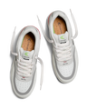 The Cariuma Mens Uba Pro Shoes in Smoke White, Red & Black