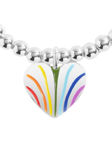 The Joma Jewellery A Little Love Is Love Bracelet in Silver