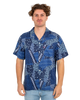 The Levi's® Mens The Sunset Camp Shirt in Bandana Collage