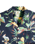 The Levi's® Mens Sunset Camp Shirt in Floral Navy Blazer