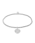 The Joma Jewellery A Little She Who Dares Wins Bracelet in Silver