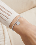 The Joma Jewellery A Little She Who Dares Wins Bracelet in Silver