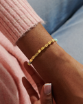 Happy Little Moments Manifest Bracelet in Gold