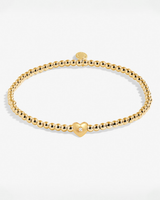 The Joma Jewellery A Little 'Happy Birthday' Bracelet in Gold Plating