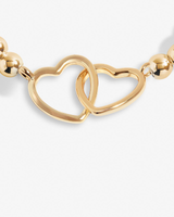 The Joma Jewellery A Little 'Friendship' Bracelet in Gold