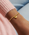 The Joma Jewellery A Litte 'Robins Appear When Loved Ones Are Near' Bracelet in Gold Plating