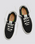 Hoefler T20 Shoes in Black Suede & Ivory