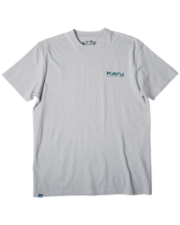 The Kavu Mens Doodle Days T-Shirt in Ultimate Grey