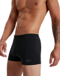 The Speedo Mens Eco Endurance+ Aquashorts in Black