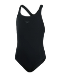 The Speedo Girls Girls Eco Endurance+ Medalist Swimsuit in Black