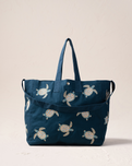 The Elizabeth Scarlett Turtle Conservation Carryall in Ink Blue