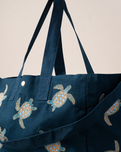 The Elizabeth Scarlett Turtle Conservation Carryall in Ink Blue