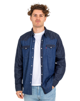 The Levi's® Mens Barstow Western Standard Shirt in Indigo